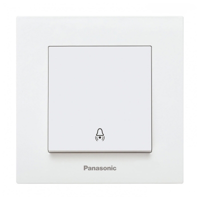БУТОН ЗА ЗВЪНЕЦ PANASONIC БЯЛ