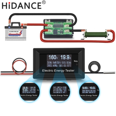ЦИФРОВ DC ВОЛТМЕТЪР/АМПЕРМЕТЪР/ВАТМЕР/ТЕРМОМЕТЪР