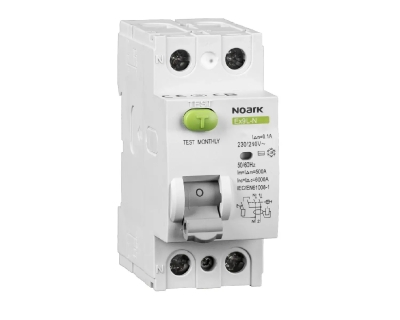 ДЕФЕКТНОТОКОВА ЗАЩИТА ДТЗ 40А NOARK 2P 30MA EX9L-N 2P 40A AC 30MA