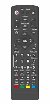 ДИСТАНЦИОННО УПРАВЛЕНИЕ RC ПРОГРАМИРУЕМО RATAI 1218 DVB