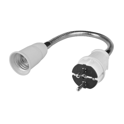 ФАСУНГА Е27 С КАБЕЛ И ЩЕПСЕЛ