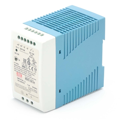 ИМПУЛСНО ЗАХРАНВАНЕ ЗА ДИН ШИНА 24V/4A DC 100W MDR-100-24