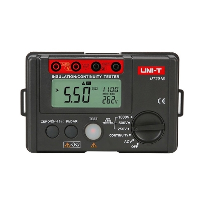 ИЗМЕРВАТЕЛ ТЕСТЕР НА ИЗОЛАЦИОННО СЪПРОТИВЛЕНИЕ МЕГЕР UNI-T UT501B