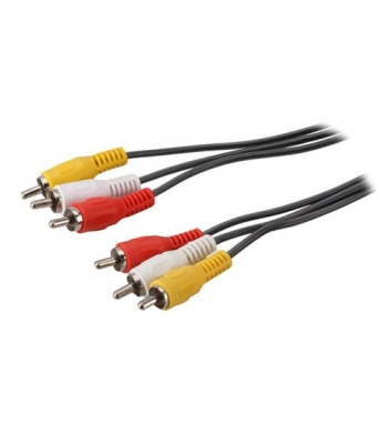 КАБЕЛ 3 ЧИНЧА/3 ЧИНЧА 10М-3RCA/1000