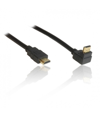 КАБЕЛ 550 1.5М Г-ОБР. HDMI/HDMI МЪЖКИ