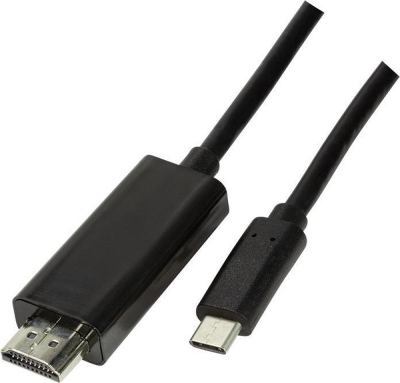 КАБЕЛ HDMI/USB-C МЪЖКИ 2M KRUGER & MATZ