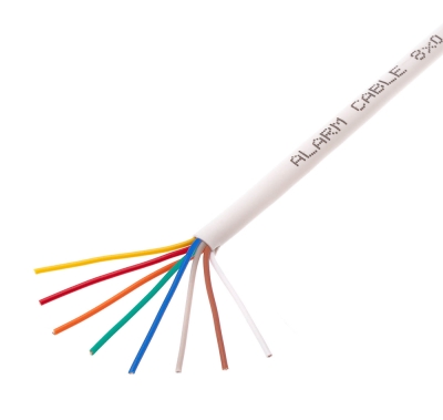 КАБЕЛ КОНТРОЛЕН АЛАРМА 8X0.25 MM2