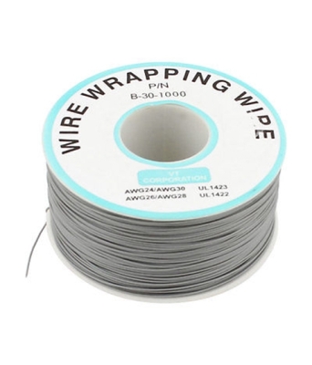 КАБЕЛ МОНТАЖЕН AWG30/0.05ММ МАКАРА СИВ