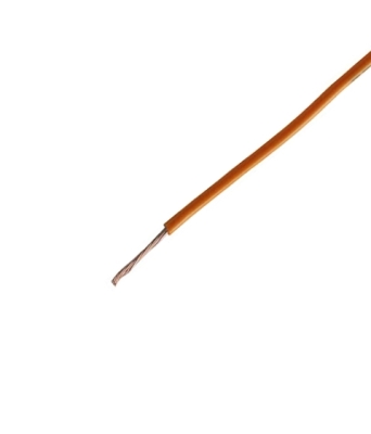 КАБЕЛ МОНТАЖЕН 1X0.50MM ПВА2 ОРАНЖЕВ