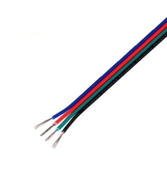 КАБЕЛ МОНТАЖЕН 4X0.35 MM МЕДЕН КАЛАЙДИСАН 4 ЦВЯТА