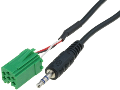 КАБЕЛ ПРЕХОД AUX JACK RENAULT