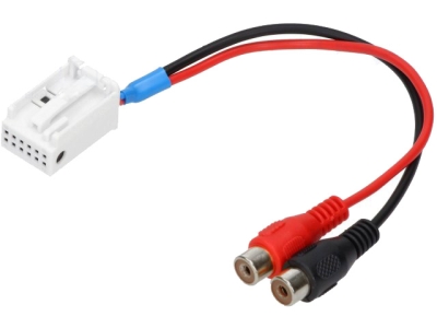 КАБЕЛ ПРЕХОД AUX RCA BMW 04