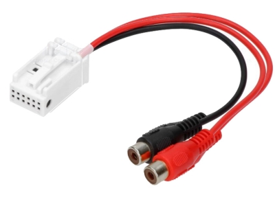 КАБЕЛ ПРЕХОД AUX RCA BMW 05