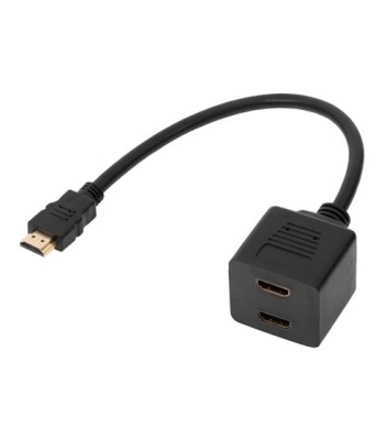 КАБЕЛ РАЗКЛОНИТЕЛ HDMI 1М/2Ж