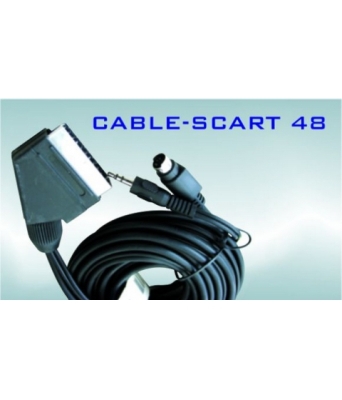 КАБЕЛ СКАРТ/SVHS+3.5ЖАК 10М