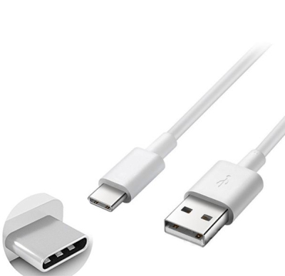 КАБЕЛ USB-C/USB 1 M БЯЛ