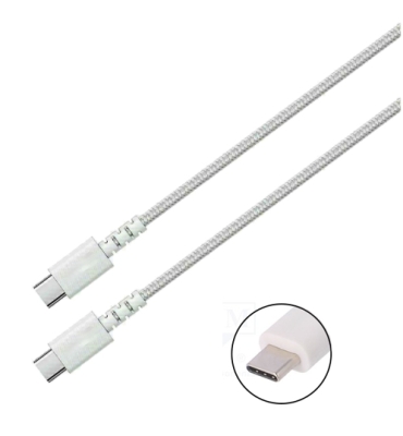 КАБЕЛ USB-C/USB-C 1 МЕТЪР 3A PD60W