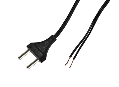 КАБЕЛ ЗАХРАНВАЩ 2X0.35MM 1.1M