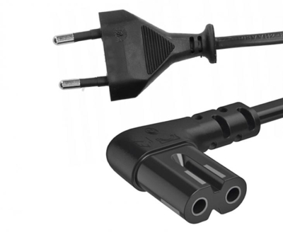 КАБЕЛ ЗАХРАНВАЩ ЗА КАСЕТОФОН 1.5М ЪГЛОВ Г-ОБРАЗЕН