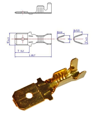 КАБЕЛНИ ОБУВКИ ST-165 ГОЛИ