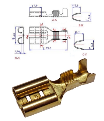 КАБЕЛНИ ОБУВКИ ST-374 ГОЛИ
