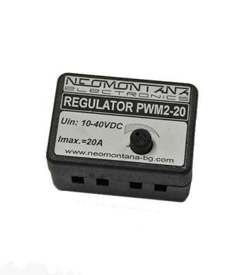 КИТ РЕГУЛАТОР НА НАПРЕЖЕНИЕ DC 20А 10-40V СГЛОБЕН
