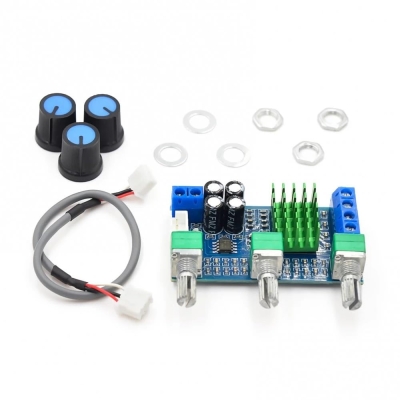 КИТ УСИЛВАТЕЛ 2X80W СГЛОБЕН КЛАС D