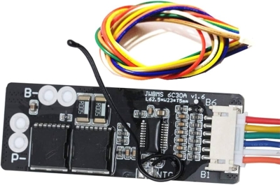 КИТ ЗАРЯДНО УСТРОЙСТВО КОНТРОЛЕР BMS LI-ION БАТЕРИИ ПАКЕТИ 6S 22.2V/25.2V 30A С ТЕМПЕРАТУРЕН СЕНЗОР
