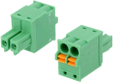 КЛЕМА 2 ЖЕНСКА FK-MCP1.5/2ST-3.81