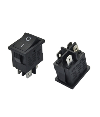 КЛЮЧ 2 ПОЗИЦИИ ЧЕРЕН ON-OFF DPST