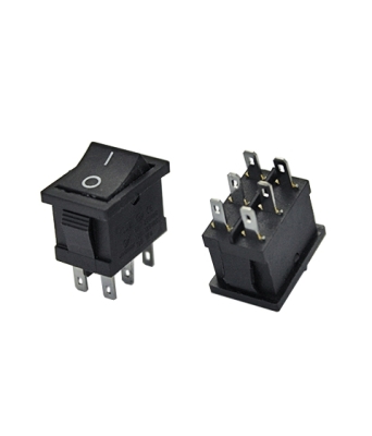 КЛЮЧ 2 ПОЗИЦИИ ЧЕРЕН ON-ON DPDT