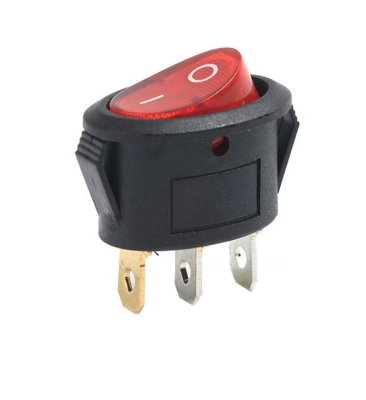 КЛЮЧ СВЕТЕЩ 2 ПОЗИЦИИ ON/OFF CK 19 ОВАЛЕН