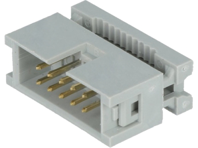 КОНЕКТОР IDC 10 ПИН 1.27MM МЪЖКИ
