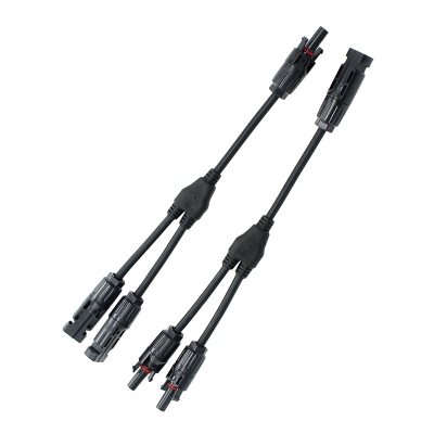 КОНЕКТОР РАЗКЛОНИТЕЛ КОМПЛЕКТ 1-2 ЗА СОЛАРЕН ПАНЕЛ С КАБЕЛ