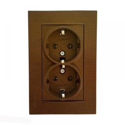 КОНТАКТ ШУКО ДВОЕН ЗА ВГРАЖДАНЕ MUTLUSAN ОРЕХ