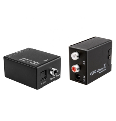 КОНВЕРТОР ЦИФРОВ ОПТИЧЕН СИГНАЛ/АН. ЗВУК 2RCA