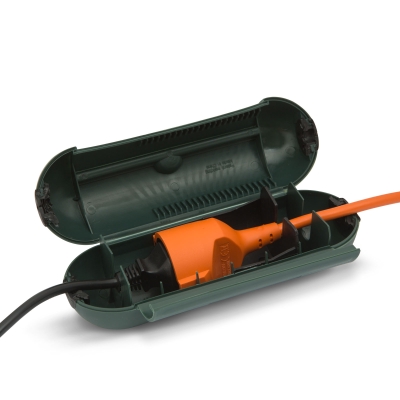 КУТИЯ МУФА ЗА УДЪЛЖАВАНЕ НАСТАВЯНЕ НА КАБЕЛИ ЗЕЛЕНА IP44