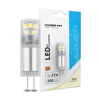 ЛАМПА 12V LED 1.8W G4 НЕУТРАЛНА СВЕТЛИНА MODEE