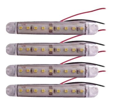 ЛАМПА АВТОМОБИЛНА LED МОДУЛ ЗА ГАБАРИТИ 12-24V КОМПЛЕКТ БЕЛИ