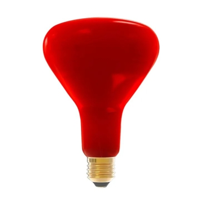 ЛАМПА ИНФРАЧЕРВЕНА НАГРЕВАТЕЛНА R125 220V 150W E27 РЕФЛЕКТОР TECHNIK ЧЕРВЕНА