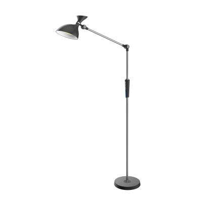 ЛАМПА ПОДОВА ПОДВИЖНА С РЕГУЛИРАНЕ СИЛАТА И ЦВЕТА НА СВЕТЕНЕ 12+3W REBEL