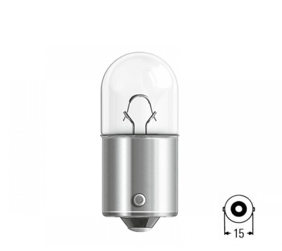 ЛАМПА АВТОМОБИЛНА 12V 5W BA15S OSRAM