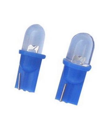 ЛАМПА АВТОМОБИЛНА 12V T10 5W LED BLUE