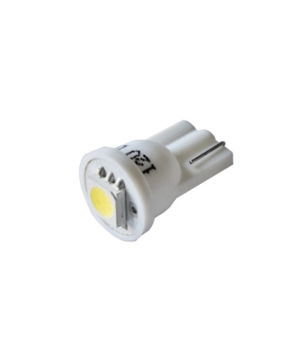 ЛАМПА АВТОМОБИЛНА 12V T10 LED WHITE 1X5050