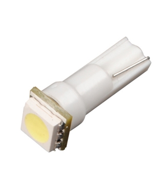 ЛАМПА АВТОМОБИЛНА 12V T5 LED 5050 WHITE