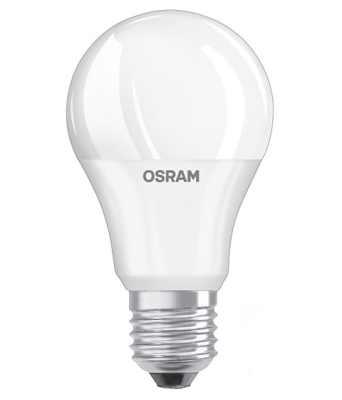 ЛАМПА LED 220V E27 8.5W/60W ТОПЛА СВЕТЛИНА OSRAM