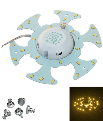 LED ЛАМПА 220V 9W 3000K С МАГНИТИ