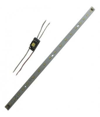 LED МОДУЛ ЛАЙСНА 9W+ДРАЙВЕР 220V