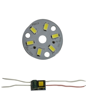 LED МОДУЛ РИНГ 3W+ДРАЙВЕР 220V