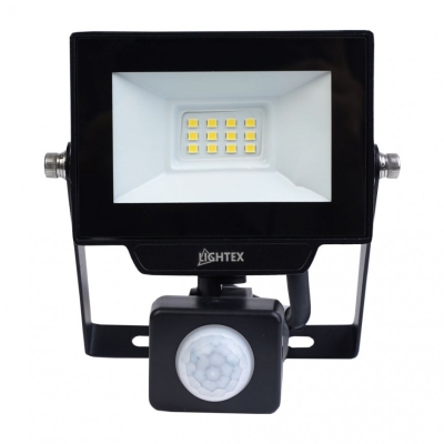 LED ПРОЖЕКТОР 10W СЪС СЕНЗОР HERO 900LM ЧЕРЕН